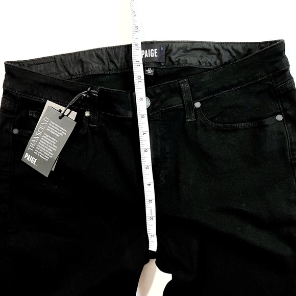 Paige   Verdugo Ankle Midrise Ultra Skinny jeans size 32 Black - Picture 6 of 14